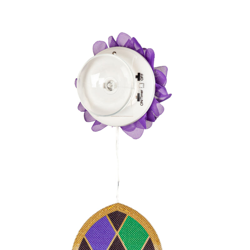 Fleur de Lis LED Window Décor,2ddw2504