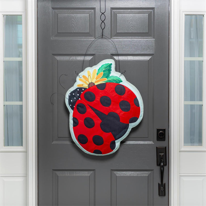 Ladybug Welcome Estate Door D√©cor