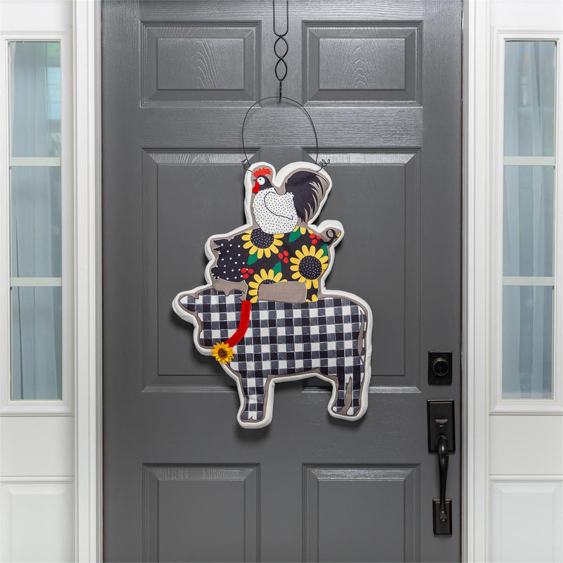 Farm Friends Estate Door Décor