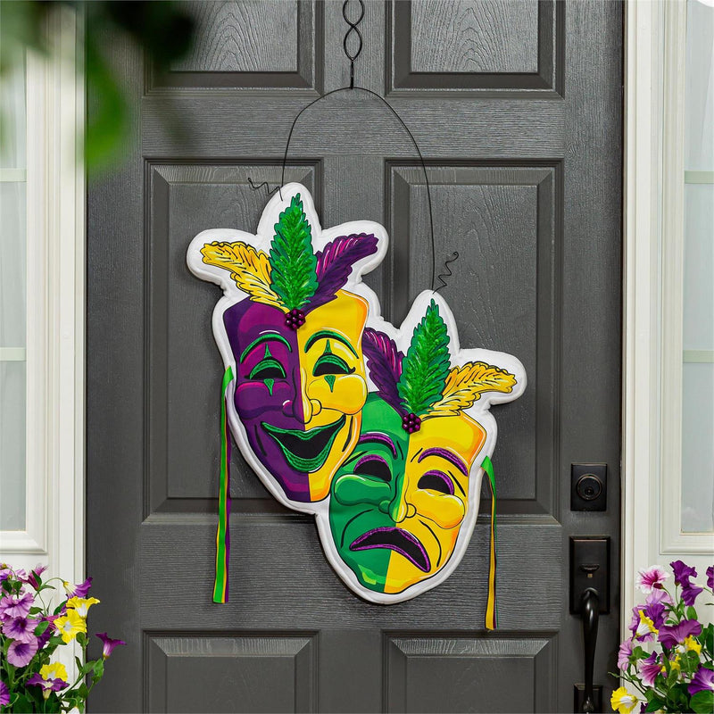 Mardi Gras Theater Mask Estate Door Décor