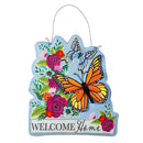 Welcome Home Butterflies Estate Door Décor