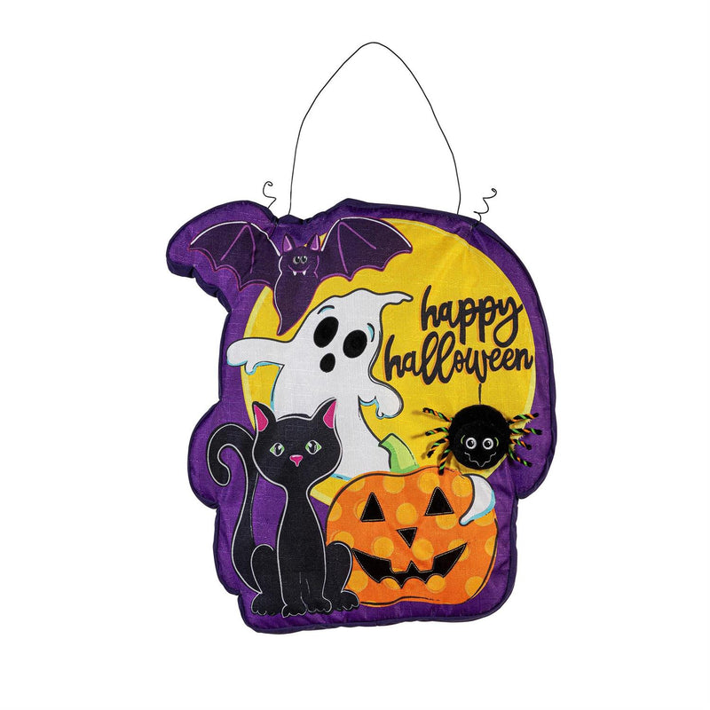 Halloween Friends Lighted Estate Door D√©cor