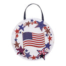 Americana Star Wreath Door Decor
