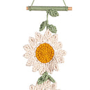 Daisy Macrame Hanging D√©cor