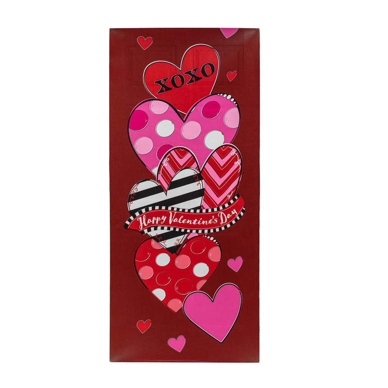 Happy Valentine's Day Sweethearts Elastic Door Cover