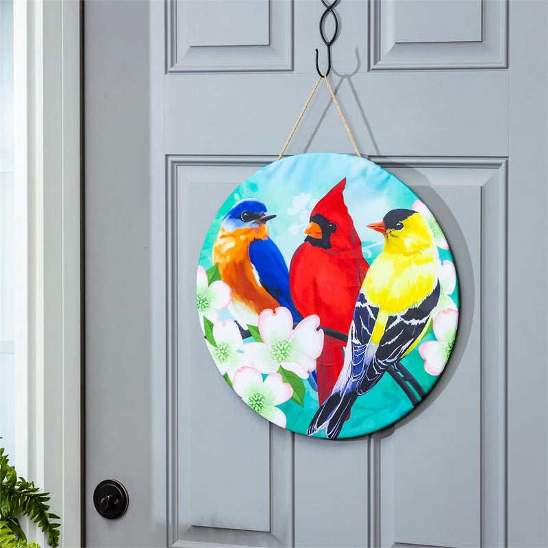 Nature and Holiday Charm, 4-Season Interchangeable Door Decor Set