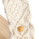 26" Macramé Planter Shelf
