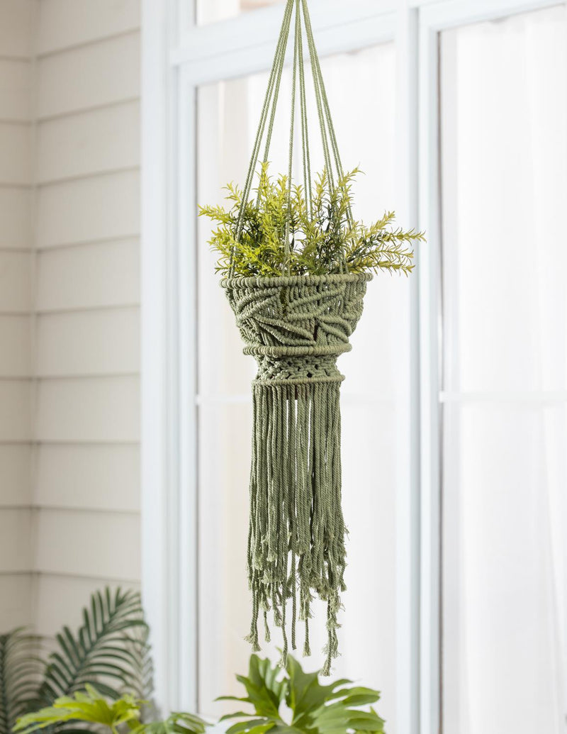 Macrame Medium Hanging Nouveau Plant Cover