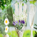 Macrame Hanging Nouveau Plant Cover for Mini Planter