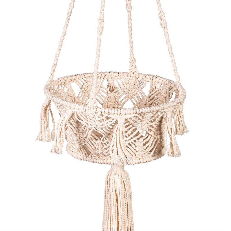 Macrame Hanging Nouveau Plant Cover for Large Planter