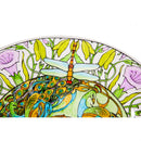 10" Dragonfly Glass Birdbath Stake