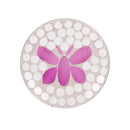 12" Mosaic Bird Bath With Stand & Seed Dish Set, Butterfly