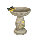 Wildflower Bird Bath