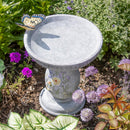 Wildflower Bird Bath