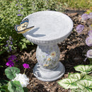 Wildflower Bird Bath