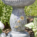 Wildflower Bird Bath