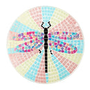 15" Bright Dragonfly Bird Bath