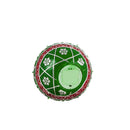 8" Battery Operated Ornament Outdoor Ornament, Green