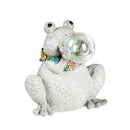 LED Bubble Frog Statuary