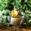 LED Bubble Frog Statuary