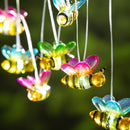99"L String Lights w/ Timer and Remote, Bee
