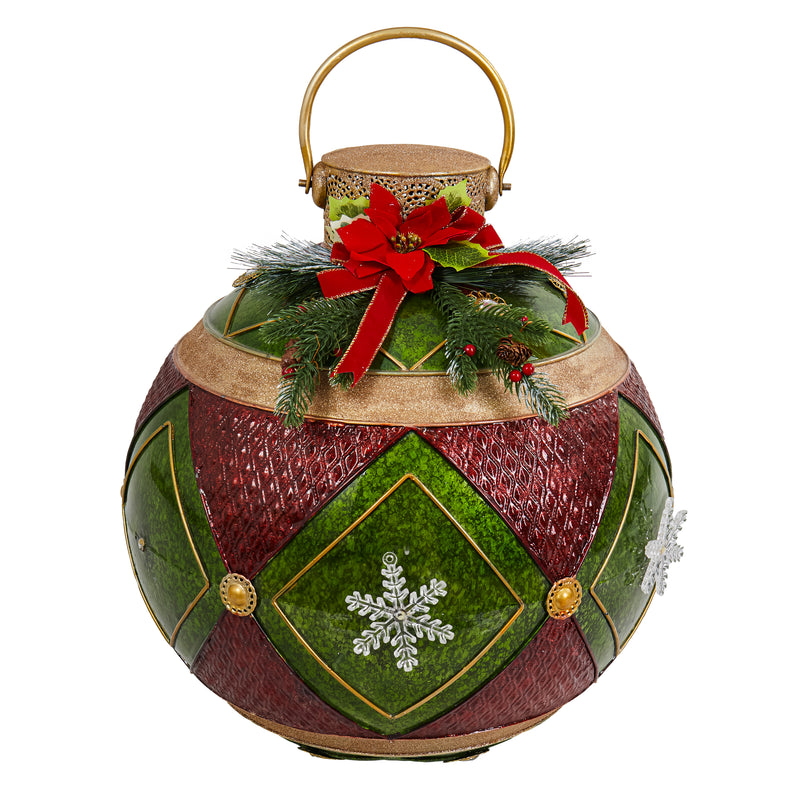 LED Metal Christmas Ornament,2la2590