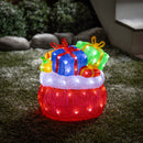 LED Bag Of Presents Garden Decor,2la2613