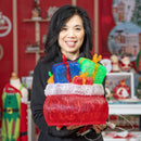 LED Bag Of Presents Garden Decor,2la2613