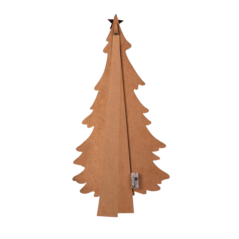 Wooden LED Tree Porch Leaner,2la2616