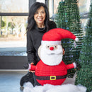 LED Collapsible Santa Garden Decor,2la2624