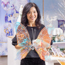 Season to Sparkle Outdoor Lamp & Lighting, LED Butterfly, 24"H
