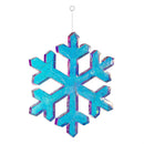 Pearl and Pine Outdoor Lamp & Lighting, LED Snowflake, 9"H