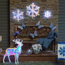 Pearl and Pine Outdoor Lamp & Lighting, LED Snowflake, 20"H