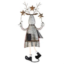 Christmas Vacation Garden Statue, LED Metal Statue, Star Deer, 24"H