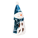 Detroit Lions Snowman LED Statuary, 8"