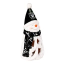 Las Vegas Raiders Snowman LED Statuary, 8"