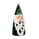Minnesota Wild Santa LED Statuary, 8"