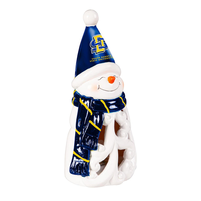South Dakota State University Snowman LED Statuary, 8"