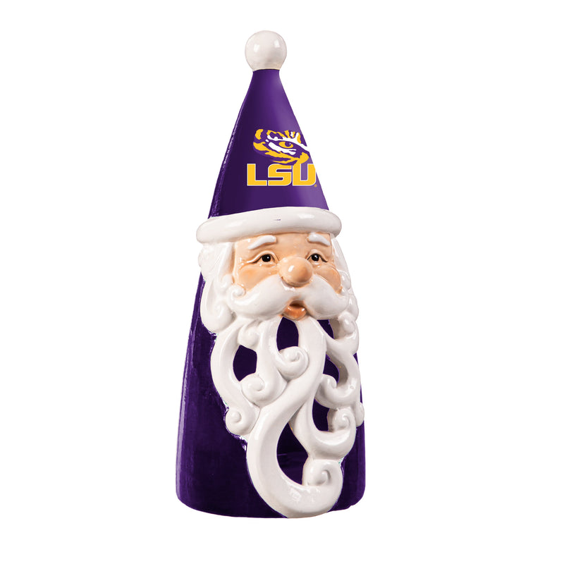 Louisiana State University Santa LED Statuary, 8"