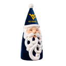 West Virginia University Santa LED Statuary, 8"