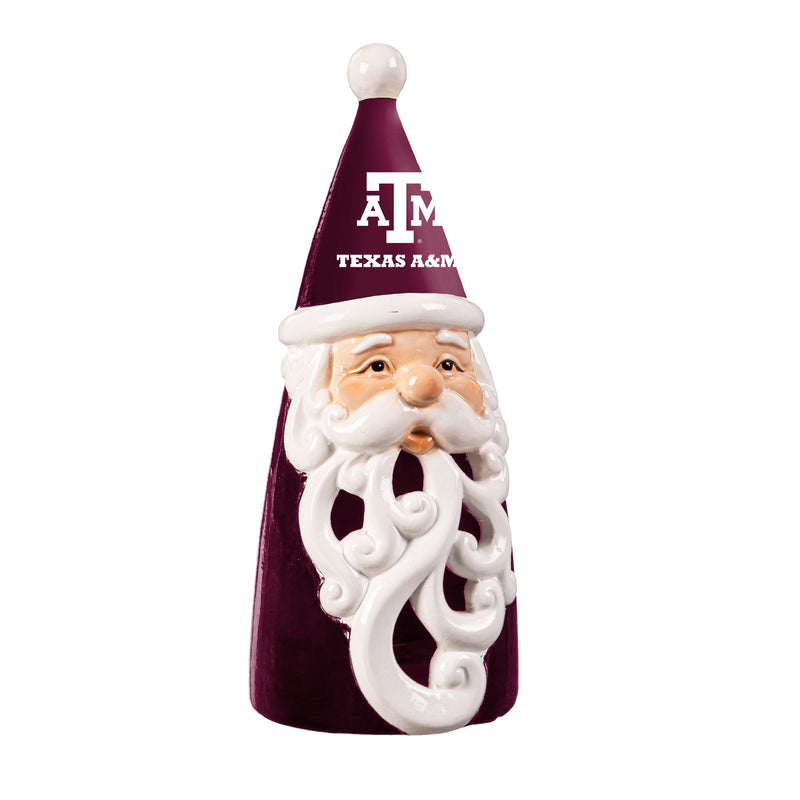 Texas A&M Santa LED Statuary, 8"