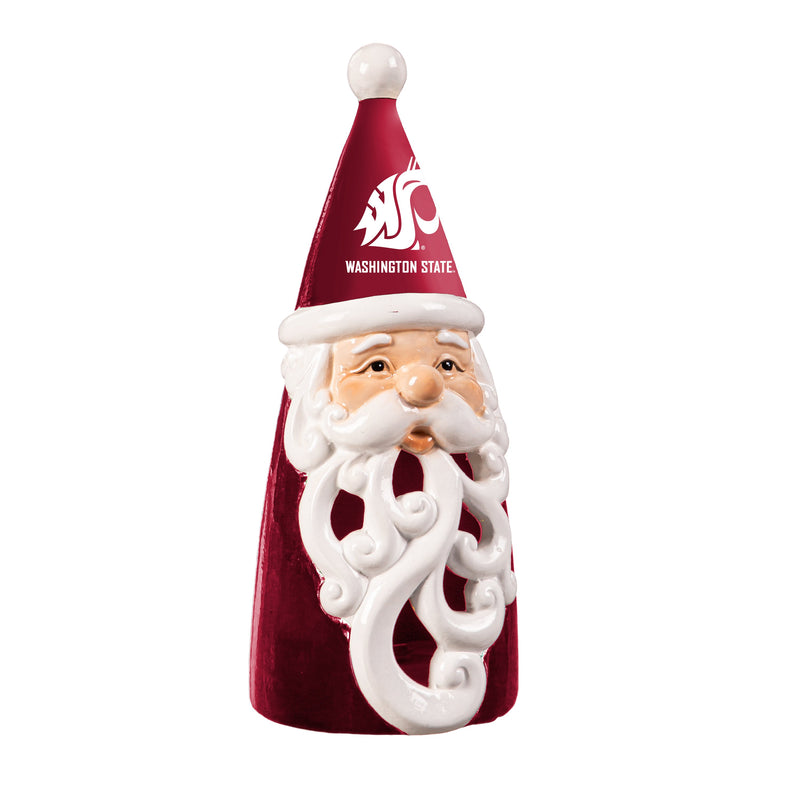 Washington State University Santa LED Statuary, 8"
