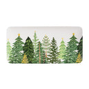 Shades of Green Serveware Rectangular Melamine Platter with Spreader Set