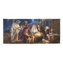 The Savior Is Born Premium Double Garage Door Cover