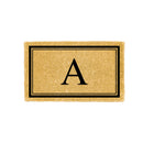 Monogram Coir Mat, Letter  "A"