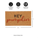 Hey, Pumpkin Coir Mat