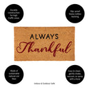 Thankful Coir Mat