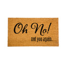 Oh No! Coir Mat