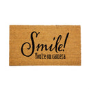 Funny Welcoming Sentiment Coir Mat