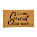 Funny Welcoming Sentiment Coir Mat